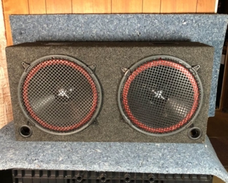 Large Speaker Cabinet With Speakers