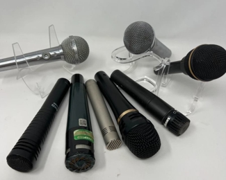 8 Stage Mic Variety -  Shure, Altec, DR, AKG & MORE