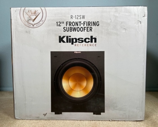 R12SW Klipsch 12” Front-Firing Subwoofer 