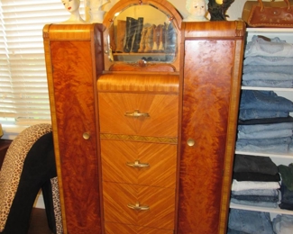 Depression Era waterfall wardrobe