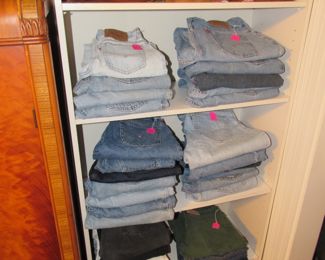 Vintage Levis and other jeans