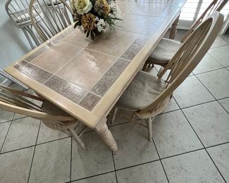 $375 for table,6 chairs and chair pads