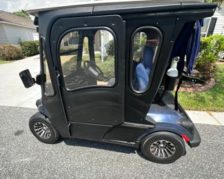 2017
Bought 6 months ago from The Villages Golf Cart
New tires
New batteries
Curtis cab
$11k