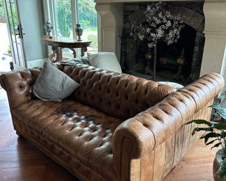 double sided chesterfield sofa 