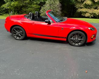 2015 Mazda MX-5 convertible. Meticulously maintained and cared for. LOW MILEAGE! Approximately 28k miles. 