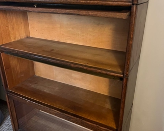 TWO GLOBE WERNICKE BARRISTER CABINETS