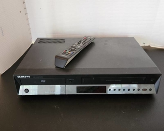 Samsung VHS and DVD player with remote