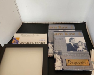 Sima video album copy Kit and 2 Wasburn Kaw 1992-93 yearbooks