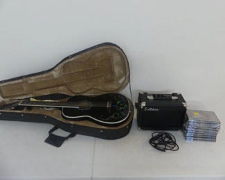 Esteban Duende Acoustic/Electric Guitar with LOTS of Extras