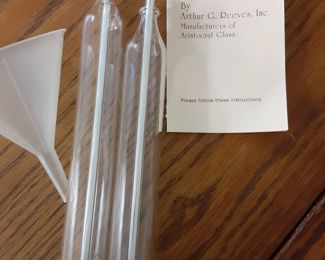 Aristo Lites. Fill with oil & use in a candle holder