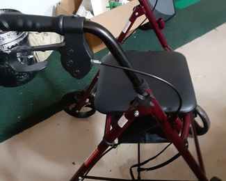 Walker with Seat