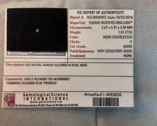 Diamond Ring Information