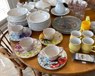 Plates and teacups