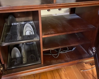 TV stand part of 3 piece entertainment center