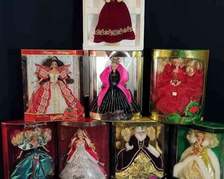 Holiday Barbies