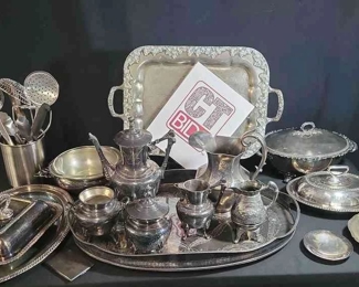 Sterling, Silver-Plated, & More