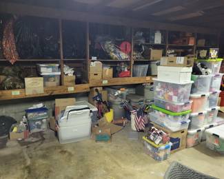 BEFORE STAGING THE GARAGE