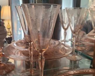 PINK DEPERSSION GLASS