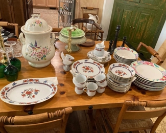 some very pretty china sets in this sale