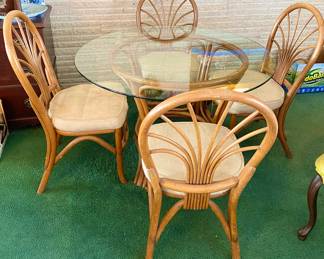 Rattan Breakfast Set 