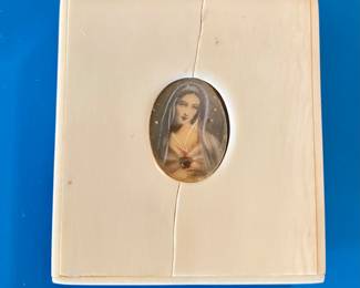 19th Century Miniature Framed Portrait