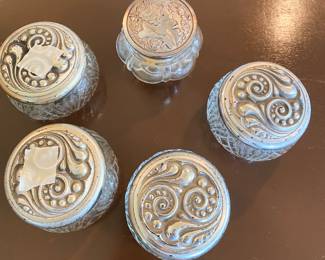 Vintage "Avon" Vanity Jars