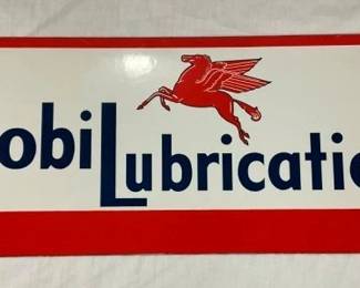 PORC. MOBILUBRICATION SIGN 26X10 1/2 