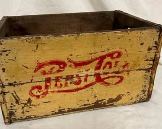 WOODEN PEPSI COLA BOX 16X10