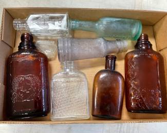 AMBER BOTTLES AND OTHERS