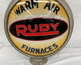 17IN. RUDY FURNACES PUMP GLOBE 