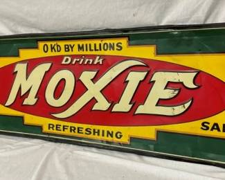 EMB. MOXIE DRINK SIGN