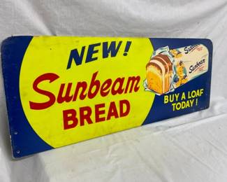 WOODEN SUNBEAM BREAD SIGN