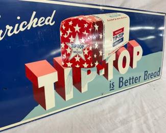 30X12 TIP TOP BREAD SIGN