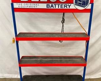 DELCO BATTERY RACK W/ CHARGER