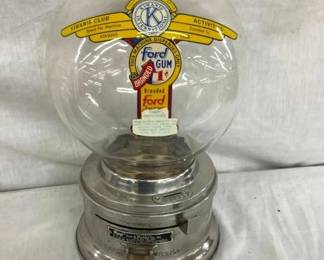 EARLY FORD 1CENT GUM MACHINE