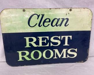 OTHERSIDE REST ROOMS SIGN