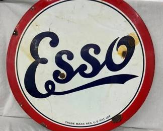 36IN DS ESSO/STANDARD SIGN