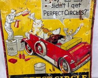 EARLY PISTON RINGS SIGN