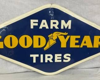 1958 FARM GOODYEAR TIRES SIGN