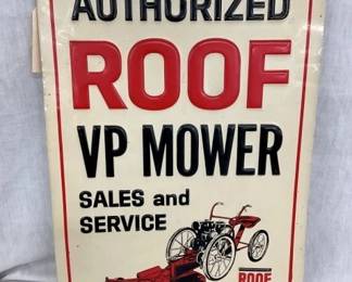 ROOF AUTHORIZED VP MOWER EMB. SIGN