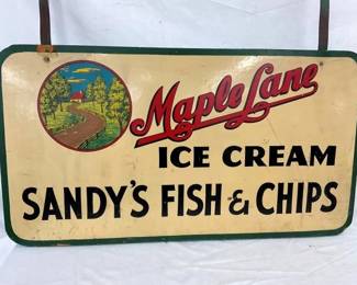 MEASURES 48X26 WOODEN SIGN