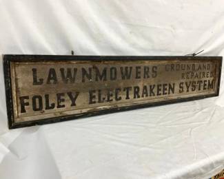 WOODEN SIGN MEASURES 62X13