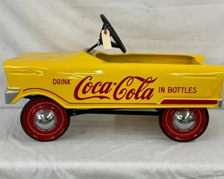 RESTORED COCA COLA PEDAL CAR