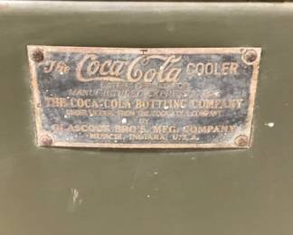 ORIG. TAG COCA COLA BOTTLING CO.