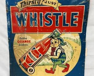 EMB. WHISTLE SIGN 26X30
