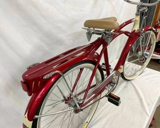 BACK VIEW NICE BICYCLE