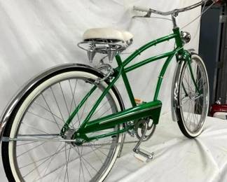 BACK VIEW NICE BICYCLE