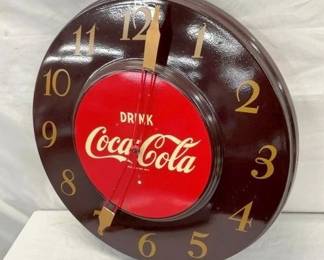 18IN COCA COLA CLOCK
