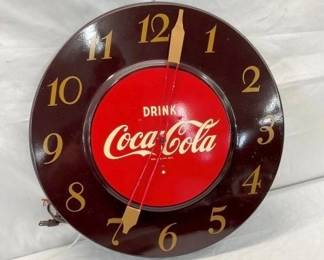 18IN COCA COLA CLOCK