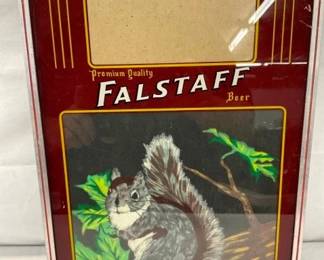 FALSTAFF BEER MIRROR ADV. 12X24